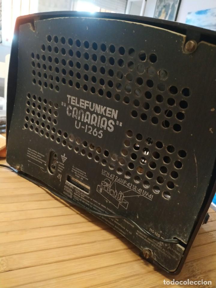 Radios de v&aacute;lvulas: RADIO TELEFUNKEN CANARIAS - Foto 2