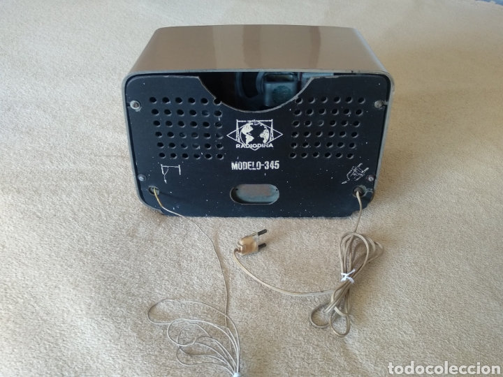 Radios de v&aacute;lvulas: RADIO DE BAQUELITA FUNCIONANDO - Foto 2