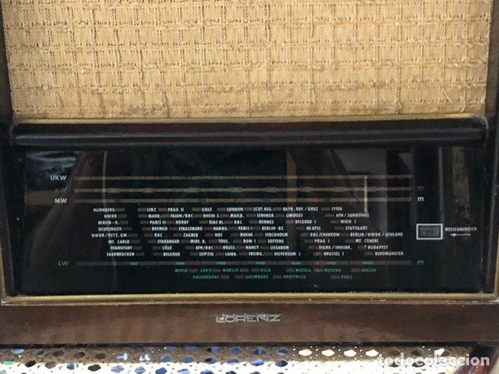 Radios de v&aacute;lvulas: RADIO LORENZ. FUNCIONANDO! - Foto 2