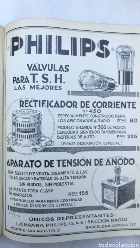 Radios de v&aacute;lvulas: ANTIGUO LIBRO DE RADIOS DE V&Aacute;LVULA - Foto 7