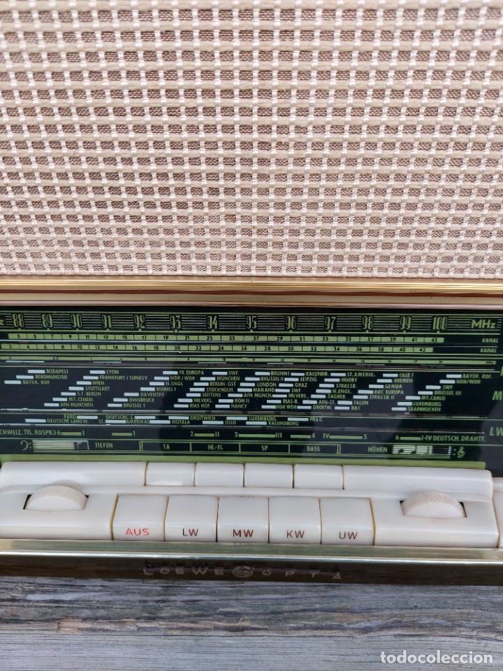 Radios de válvulas: Antigua radio de válvulas Loewe Opta - Foto 10 - 227972375
