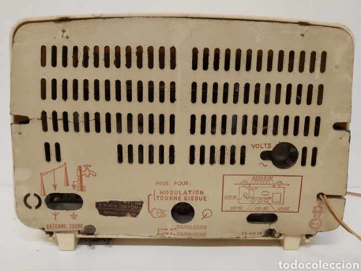 radio philips bf 381 a. año 1947. baquelita. fu - Compra venta en  todocoleccion