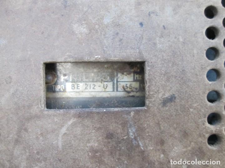 Radios de v&aacute;lvulas: Radio de v&aacute;lvulas. baquelita. Marca Philips - Foto 4