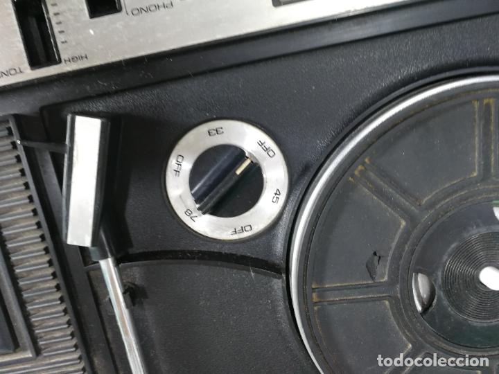 Radios de v&aacute;lvulas: RADIO TOCADISCOS CASETE DE MALETIN SILVANA - Foto 21