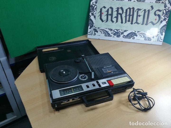 Radios de v&aacute;lvulas: RADIO TOCADISCOS CASETE DE MALETIN SILVANA - Foto 28