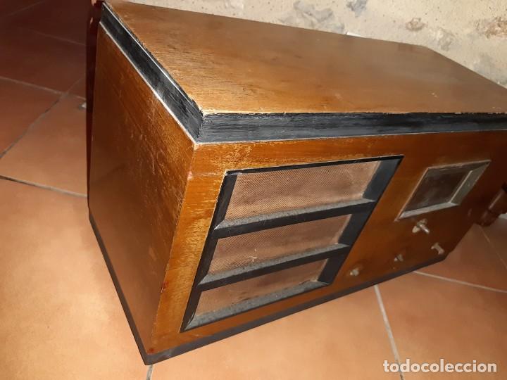Radios de v&aacute;lvulas: RADIO ANTIGUA MODELO DESCONOCIDO - Foto 6