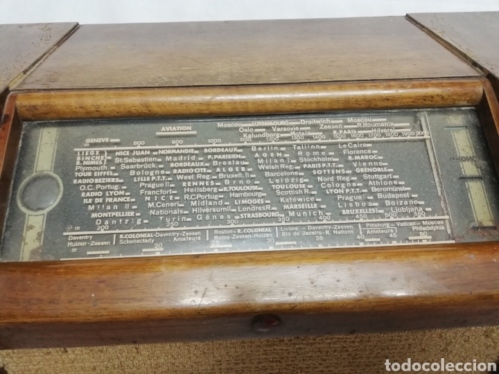 Radios de v&aacute;lvulas: RADIO PHILIPS 667A-29.FRANCIA.1937 - Foto 4