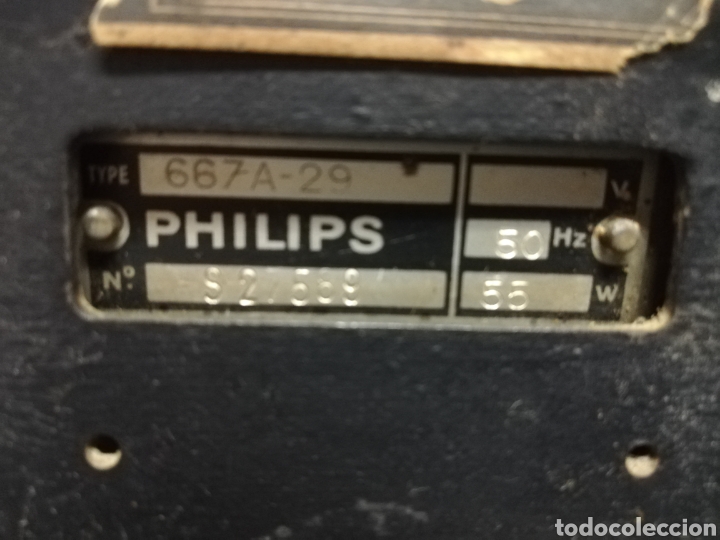 Radios de v&aacute;lvulas: RADIO PHILIPS 667A-29.FRANCIA.1937 - Foto 13
