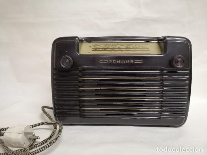 Radios de v&aacute;lvulas: Radio Schaus de valvulas, baquelita - Foto 1
