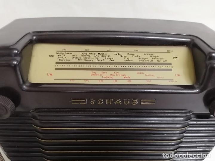 Radios de v&aacute;lvulas: Radio Schaus de valvulas, baquelita - Foto 2