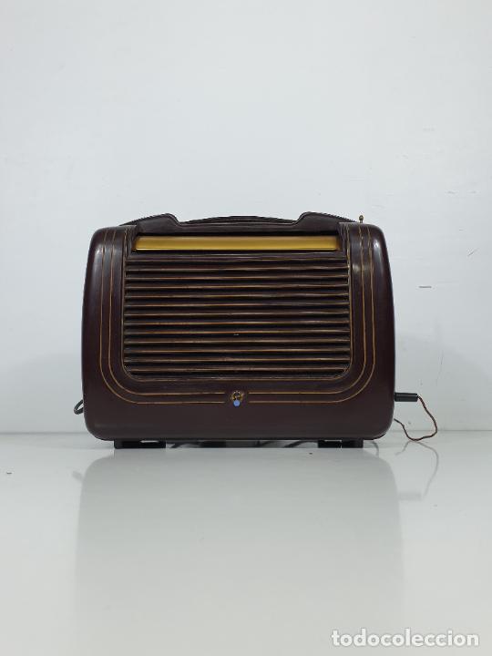 Radios de válvulas: Radio Blaupunkt - Baquelita - Asa Superior en Piel - de Colección!!! - Foto 29 - 279428543