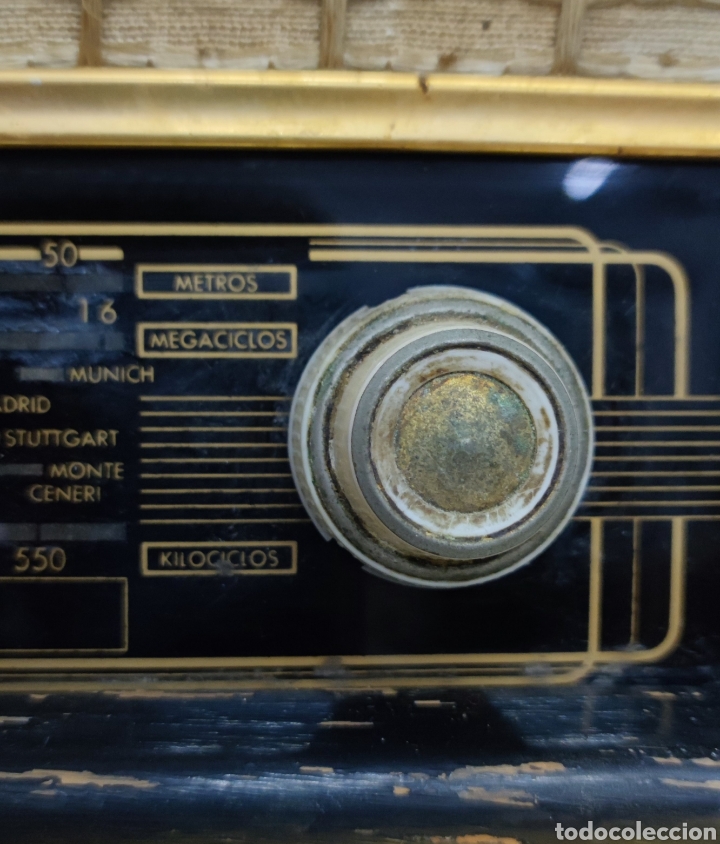 Radios de v&aacute;lvulas: Radio antigua - Foto 4