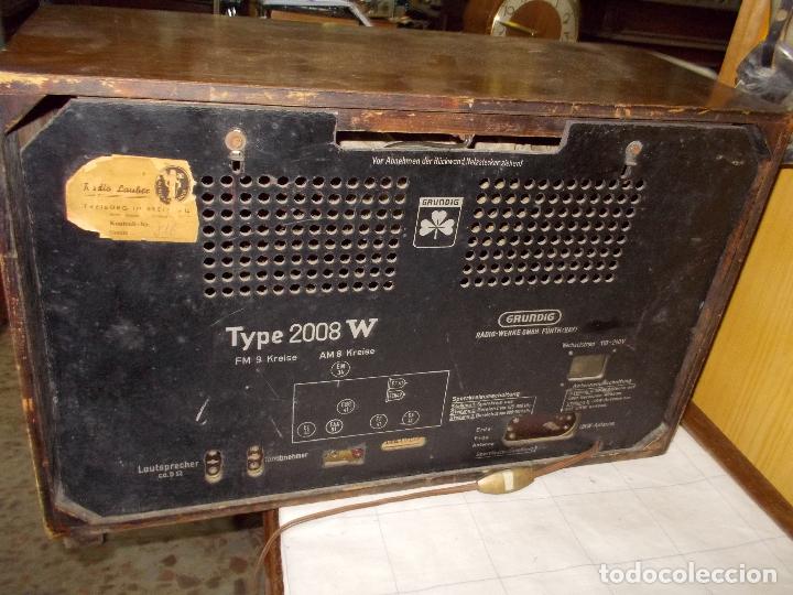 Radios de v&aacute;lvulas: radio grundig - Foto 9