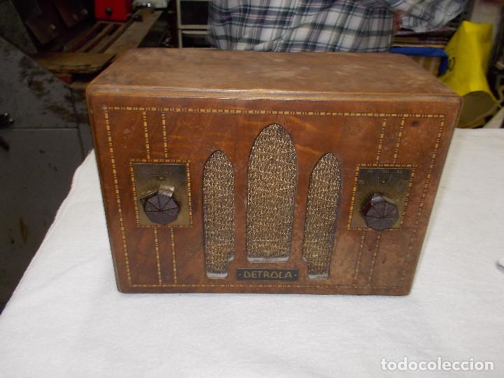 Radios de v&aacute;lvulas: radio Detrola - Foto 1