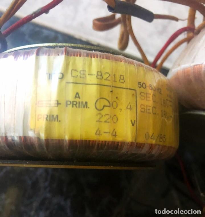 Radios de v&aacute;lvulas: Transformador toroidal radios de v&aacute;lvulas. Varias salidas. - Foto 6