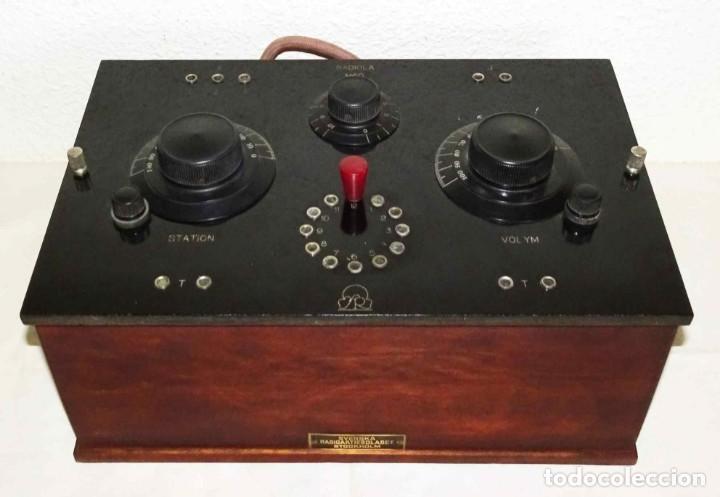 Radios de válvulas: Radio RADIOLA M 60, del año 1927 - Foto 2 - 302213653