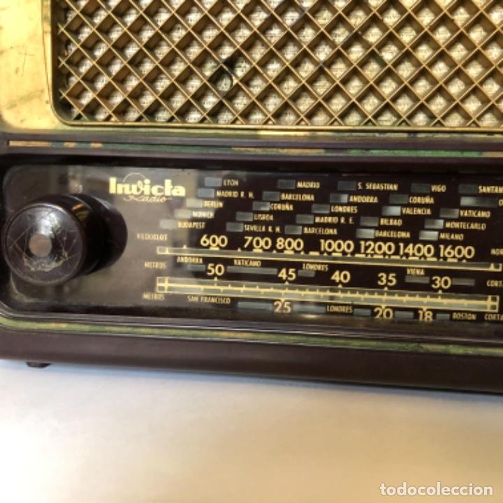 Radios de v&aacute;lvulas: R&aacute;dio antigua invicta - Foto 6