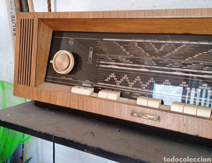 Radios de v&aacute;lvulas: RADIO DE V&Aacute;LVULAS. PHILIPS.EN USO. - Foto 5
