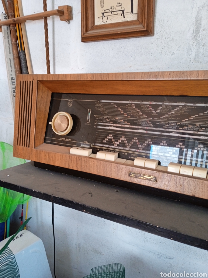 Radios de v&aacute;lvulas: RADIO DE V&Aacute;LVULAS. PHILIPS.EN USO. - Foto 6