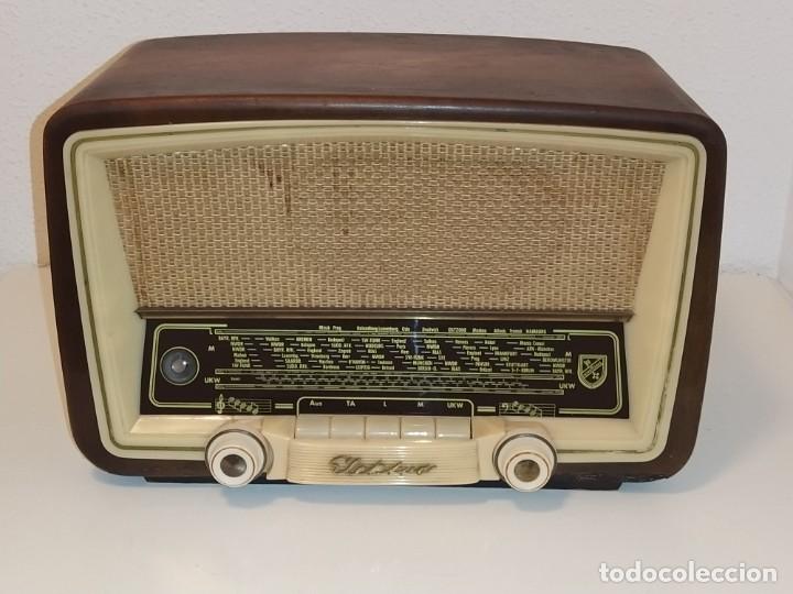 Radios de válvulas: ESTUPENDA RADIO NORDMENDE ELECTRA 56 ¡¡¡FUNCIONA!!! - Foto 1 - 312364098