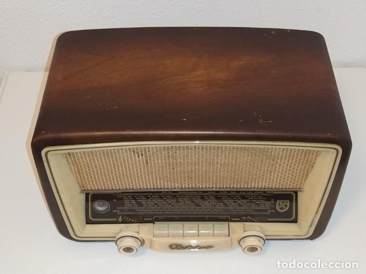 Radios de válvulas: ESTUPENDA RADIO NORDMENDE ELECTRA 56 ¡¡¡FUNCIONA!!! - Foto 2 - 312364098