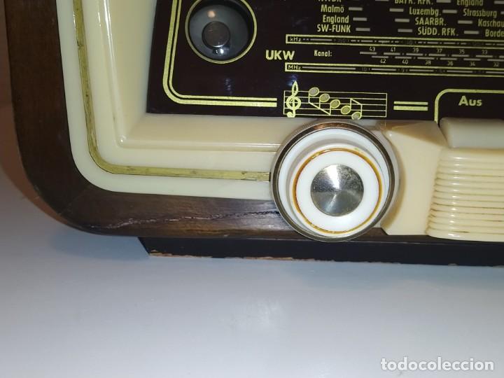 Radios de válvulas: ESTUPENDA RADIO NORDMENDE ELECTRA 56 ¡¡¡FUNCIONA!!! - Foto 11 - 312364098