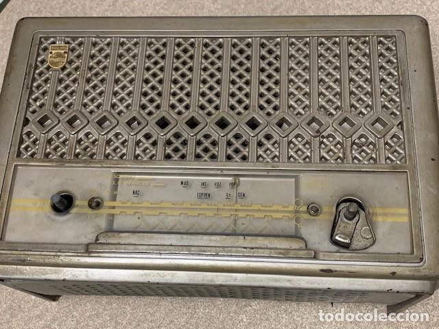 Radios de v&aacute;lvulas: Radio antigua Philips a v&aacute;lvulas - Foto 2