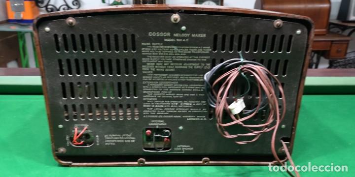 Radios de v&aacute;lvulas: Radio baquelita Cossor REF. RC6559 - Foto 7