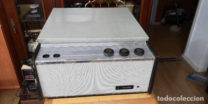 Radios de v&aacute;lvulas: Tocadiscos PHILIPS NG 5159, REF. TP5205 - Foto 5