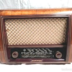 Radios de válvulas: RADIO TELEFUNKEN IBERIA GETAFE MADRIGAL U 1375 AÑO 53, FUNCIONA BUEN ESTADO TODO DE ORIGEN. Lote 330875483