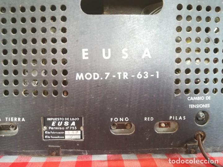 Radios de v&aacute;lvulas: RADIO EUSA 1943 / AZ706 - Foto 14