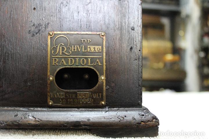 Radios de v&aacute;lvulas: Radio Radiola - Foto 5