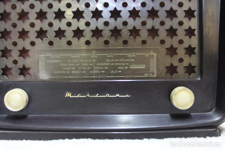 Radios de v&aacute;lvulas: Radio Marconi - Foto 3