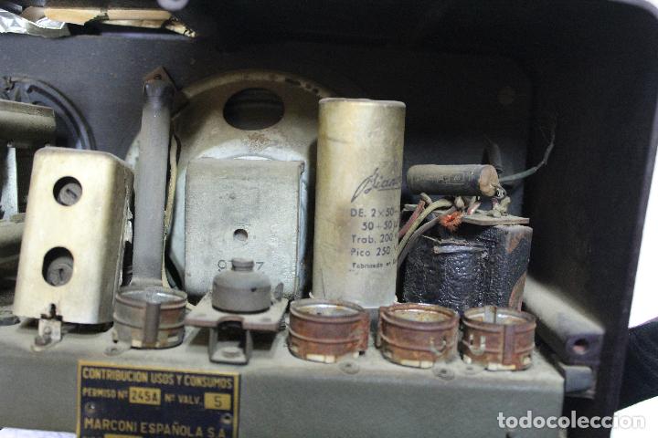 Radios de v&aacute;lvulas: Radio Marconi - Foto 10