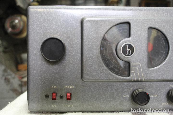 Radios de v&aacute;lvulas: Radio HallicraftersS-38 C - Foto 3