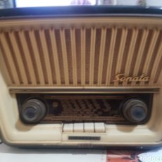 Radios de válvulas: ANTIGUA RADIO DE VÁLVULAS TELEFUNKEN SONATA. EN FUNCIONAMIENTO. Lote 340984828