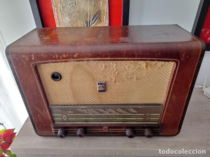 Radios de v&aacute;lvulas: Radio antigua Philips BE-521-A - Foto 3