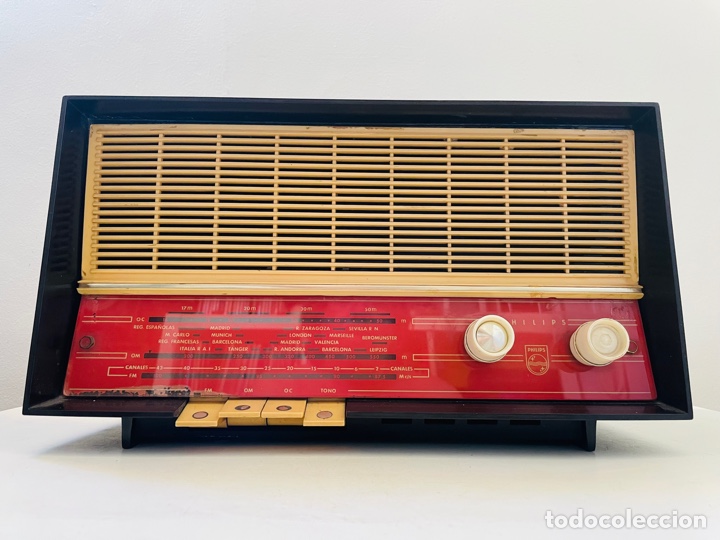 Radios de v&aacute;lvulas: Philips Radio V&aacute;lvulas 1961 - Foto 2
