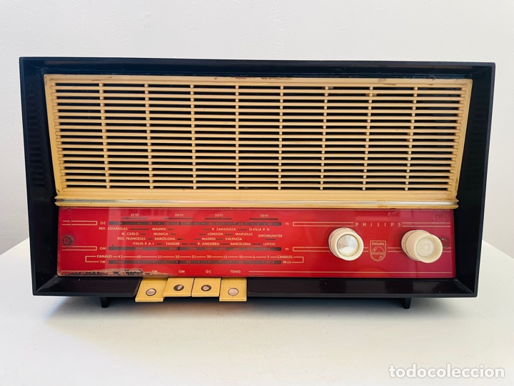 Radios de v&aacute;lvulas: Philips Radio V&aacute;lvulas 1961 - Foto 4