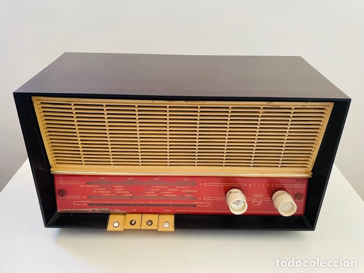 Radios de v&aacute;lvulas: Philips Radio V&aacute;lvulas 1961 - Foto 5