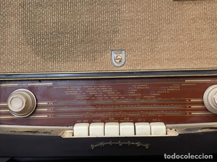 Radios de v&aacute;lvulas: Radio Philips B4E92A - 1959/1960 - Foto 10