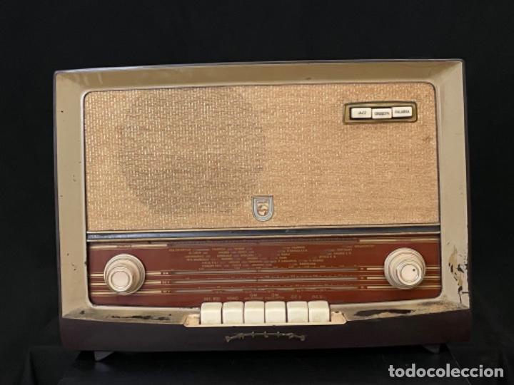 Radios de v&aacute;lvulas: Radio Philips B4E92A - 1959/1960 - Foto 3