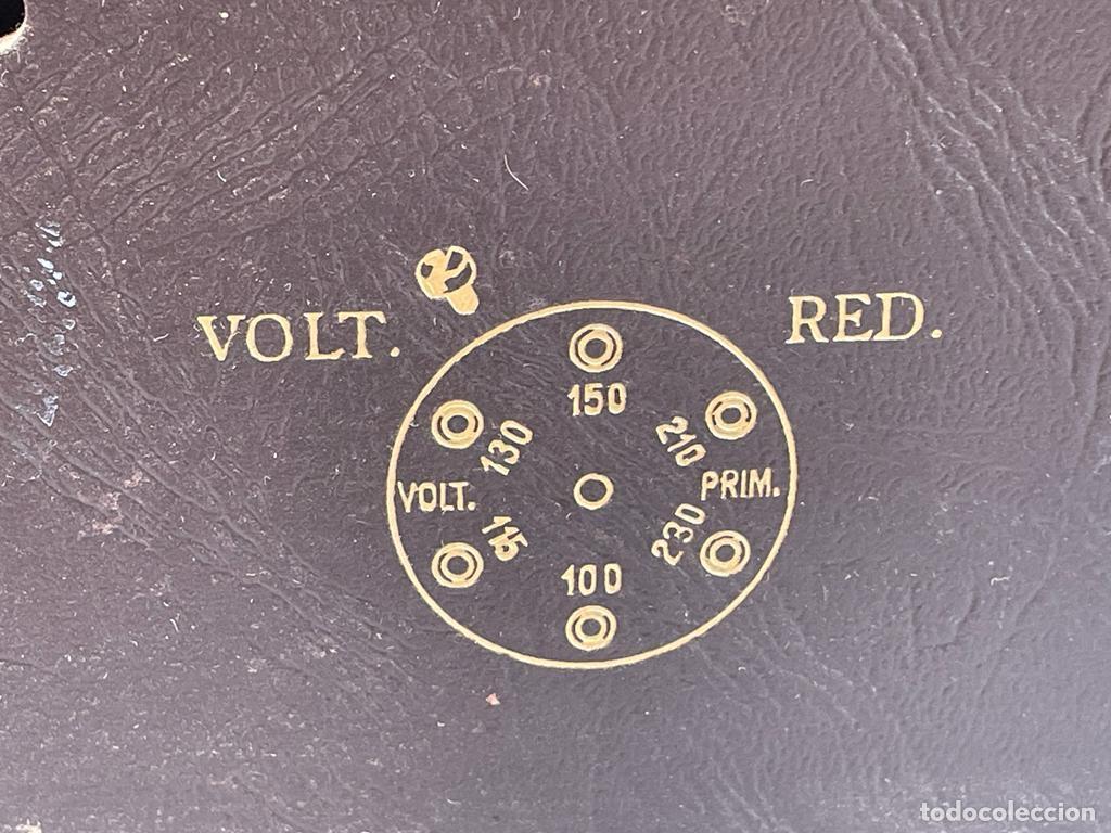 Radios de v&aacute;lvulas: Receptor de radio Marconi , de 1948. - Foto 5