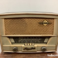 Radios de válvulas: ANTIGUA RADIO OPTIMUS ALONDRA MOD. 618 - MADERA Y BAQUELITA. Lote 366604471