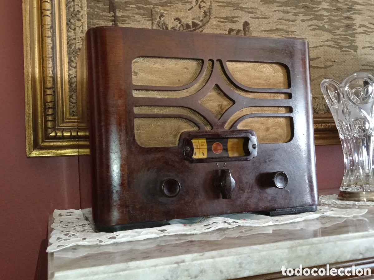 Radios de v&aacute;lvulas: FUNCIONA.!! PHILIPS MOD. - 5251A , A&Ntilde;OS 1935. PHILIPS SUPER OCTODE.!!! - Foto 9