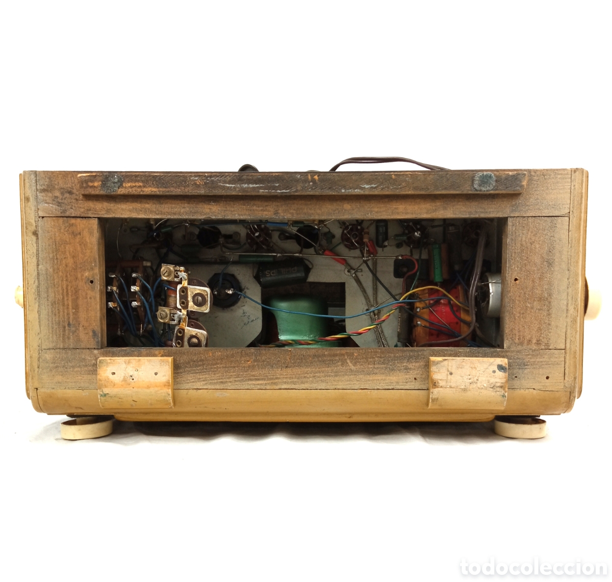 Radios de v&aacute;lvulas: RADIO BERTRAN, MODELO 17 E. 29 X 43 X 20 CM - Foto 8