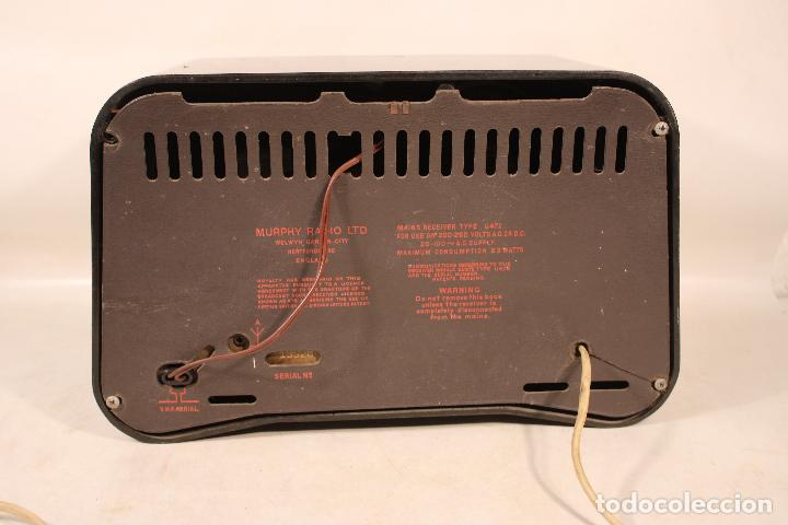 Radios de v&aacute;lvulas: antigua murphy radio ltd. - Foto 3