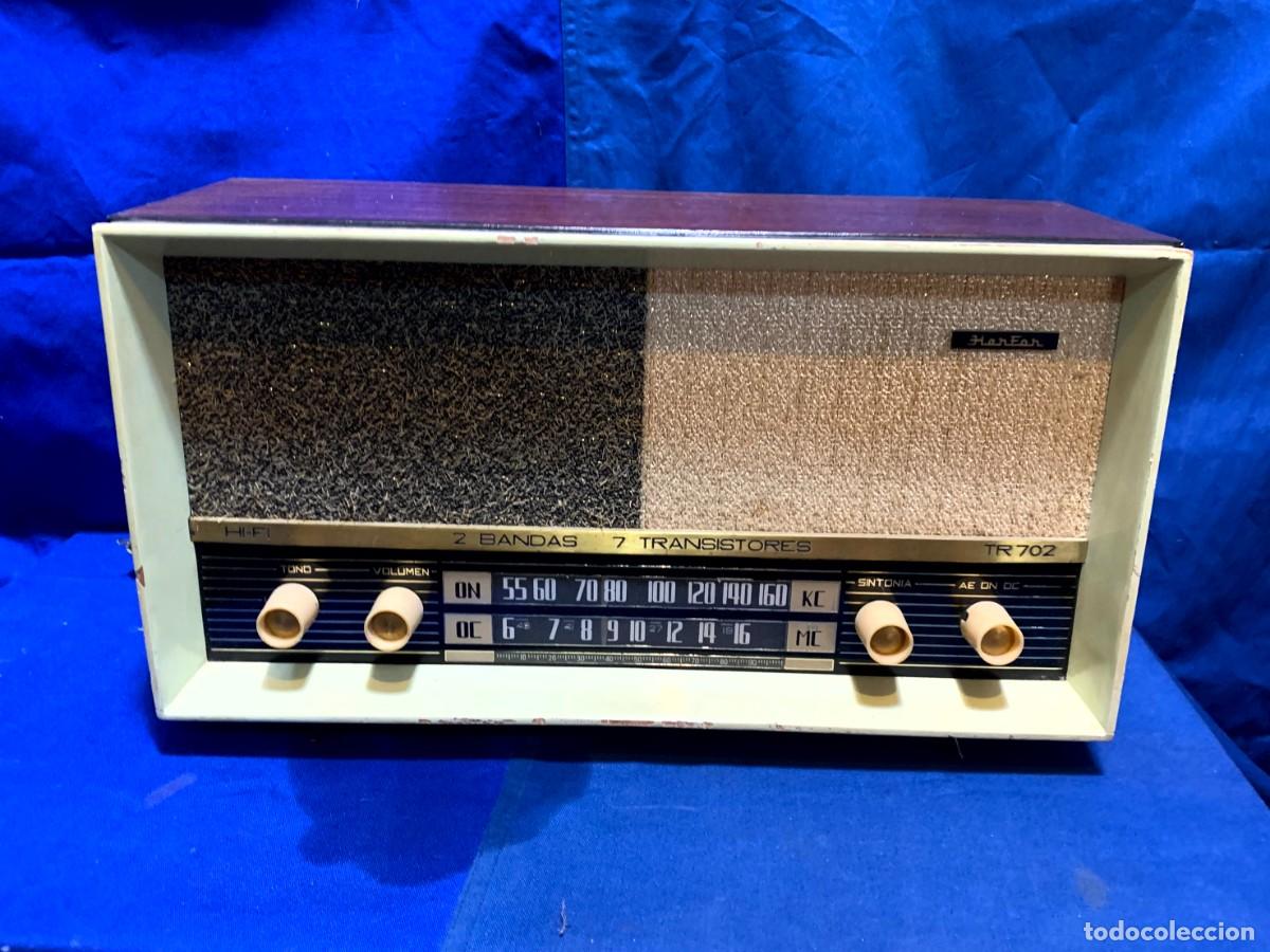 antigua radio herfor 2 bandas 7 transistores mo - Compra venta todocoleccion