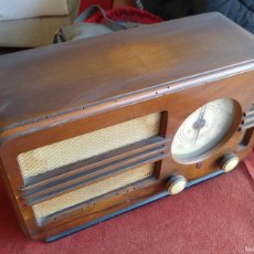 Radios de válvulas: RADIO PHILIPS BE-382-U - DE MADERA - VINTAGE AÑO 1948 A REVISAR. Lote 387819944