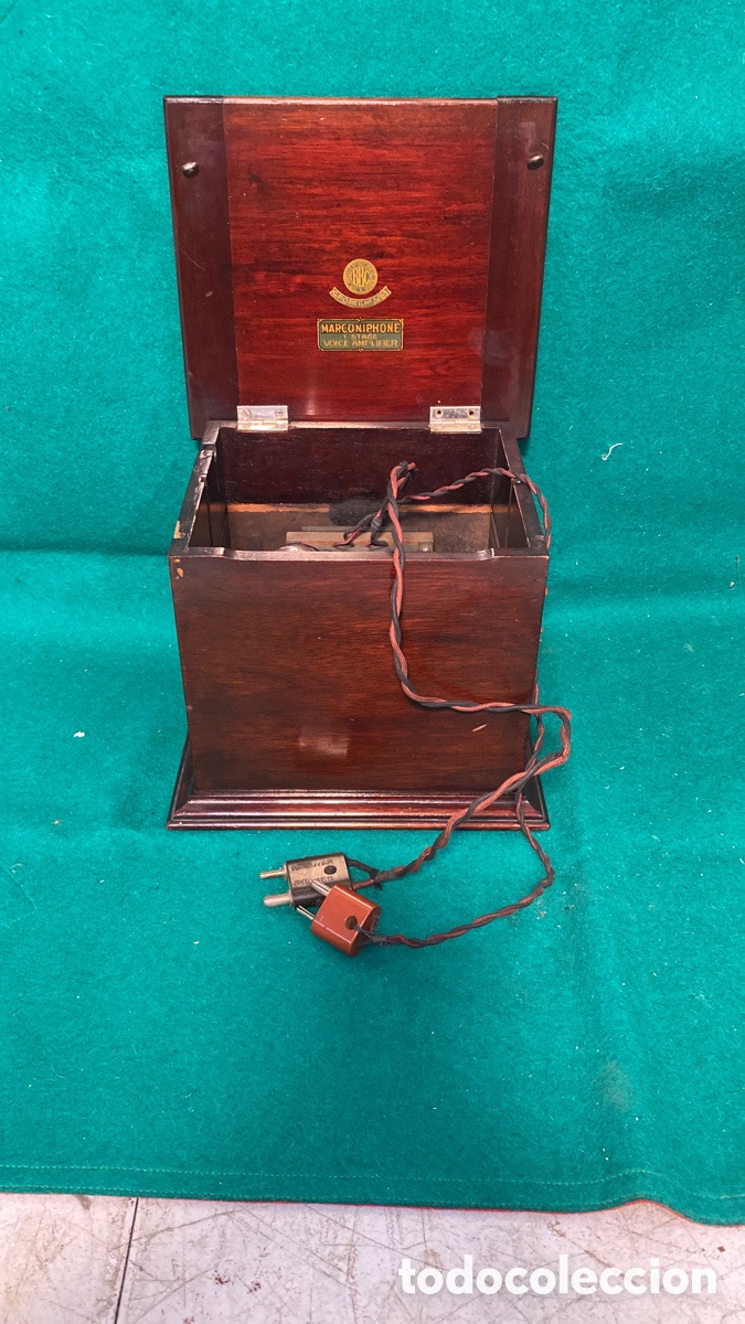 Radios de v&aacute;lvulas: Marconiphone voice Amplifier 1920 - Foto 3